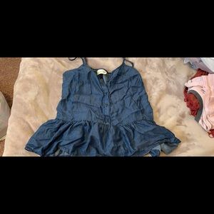 Peplum tank